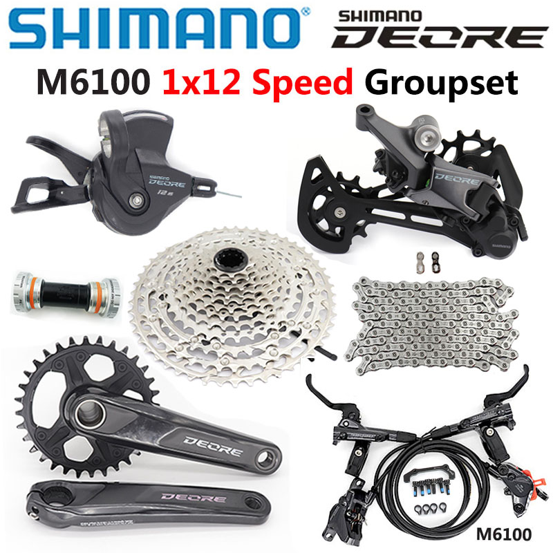 SHIMANO-DEORE M6100 ׷켼Ʈ MTB   ׷ ..